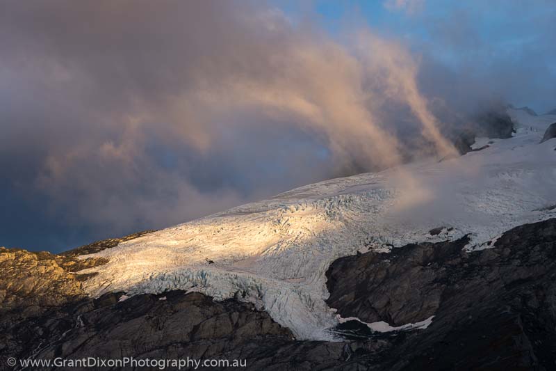 image of McCullaugh Glacier dawn